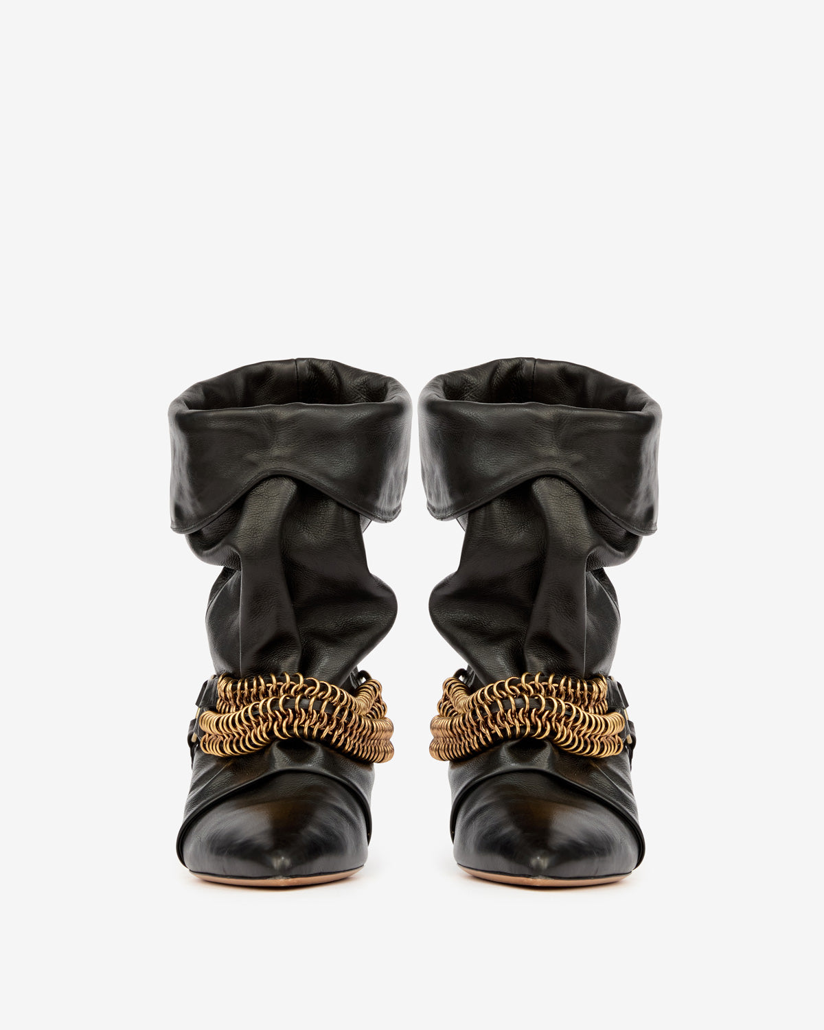 Botas bajas edrik chain Woman Negro 2