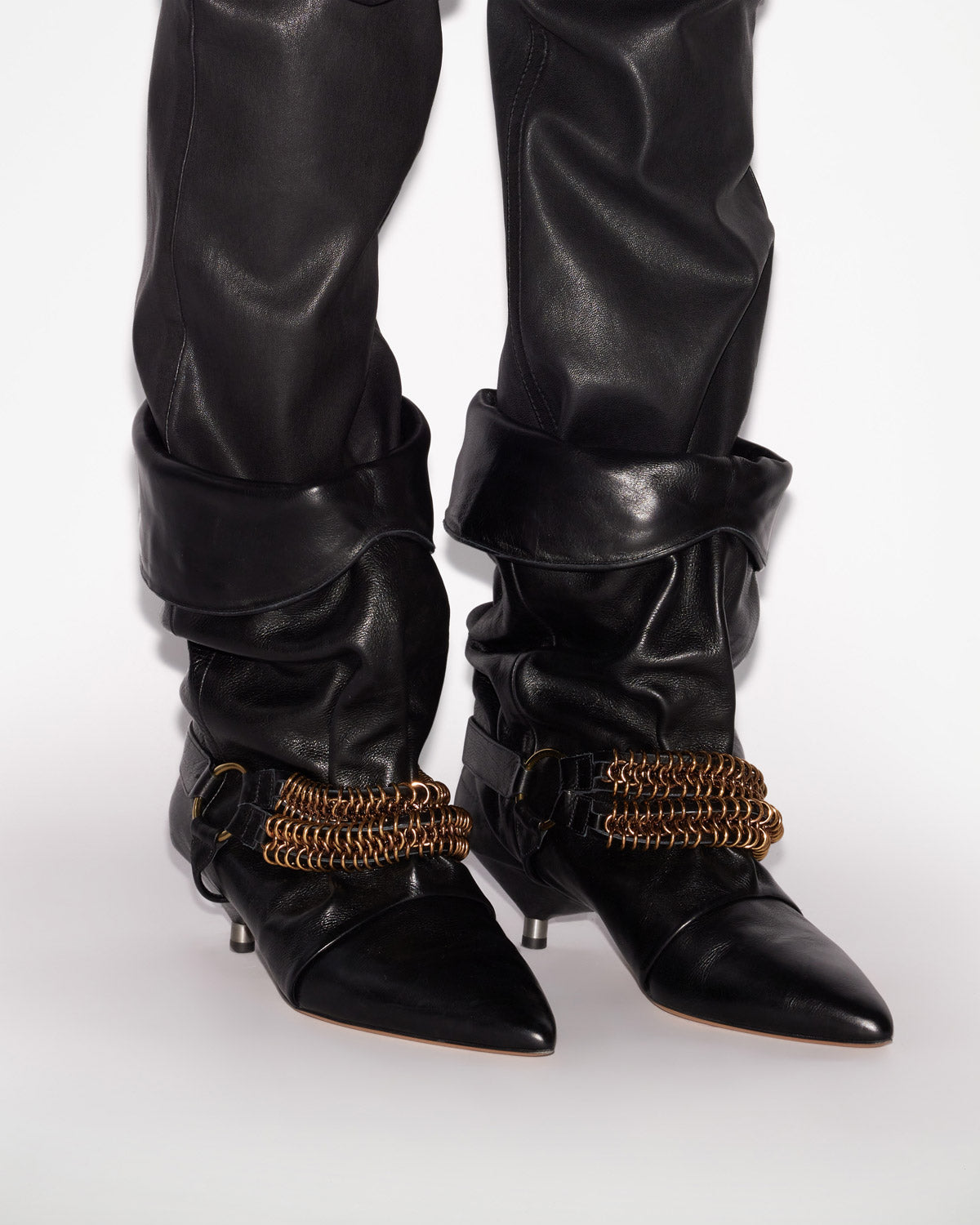 Edrik chain boots Woman Black 2