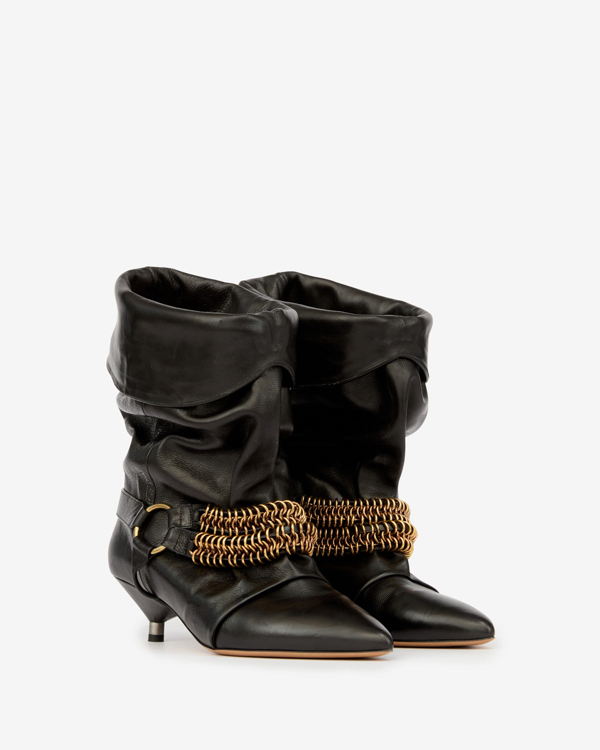 Boots edrik chain Woman Noir 4