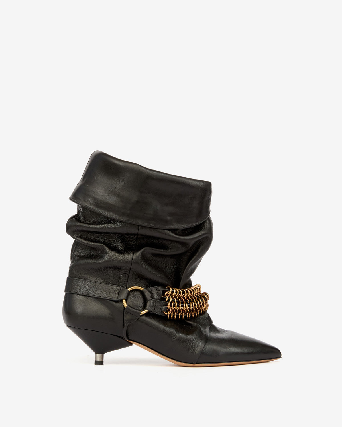 Boots edrik chain Woman Noir 5