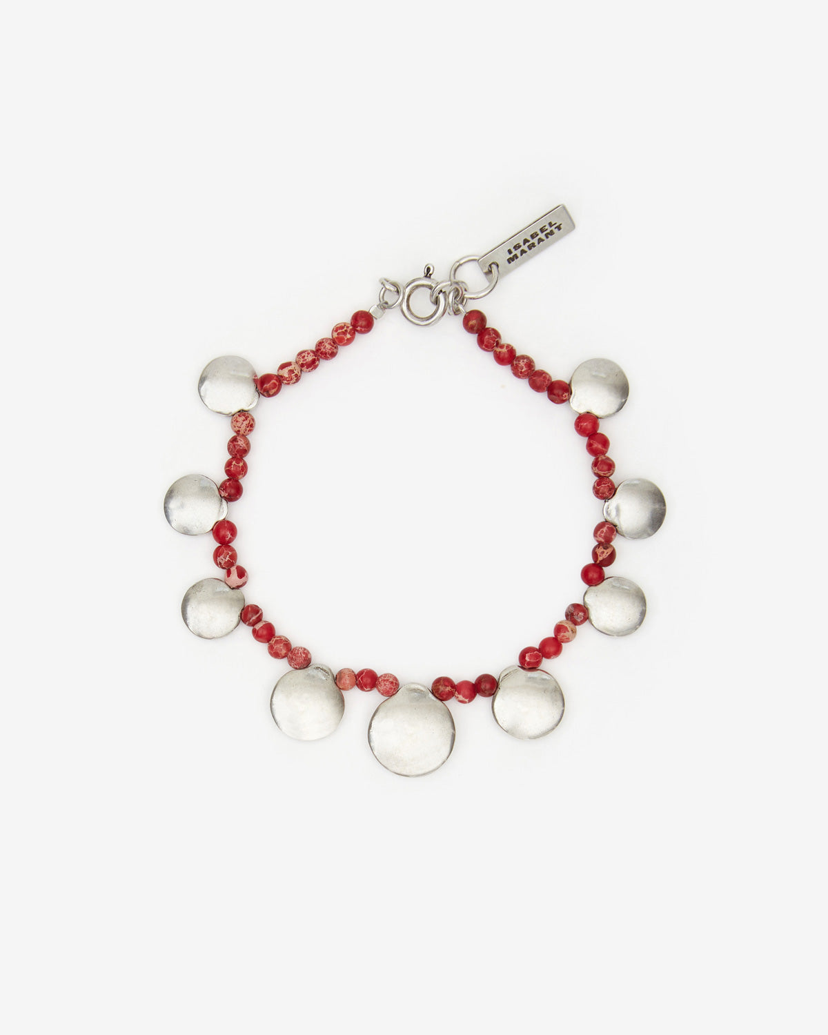 Pulsera adriel Woman Rio red-silver 1