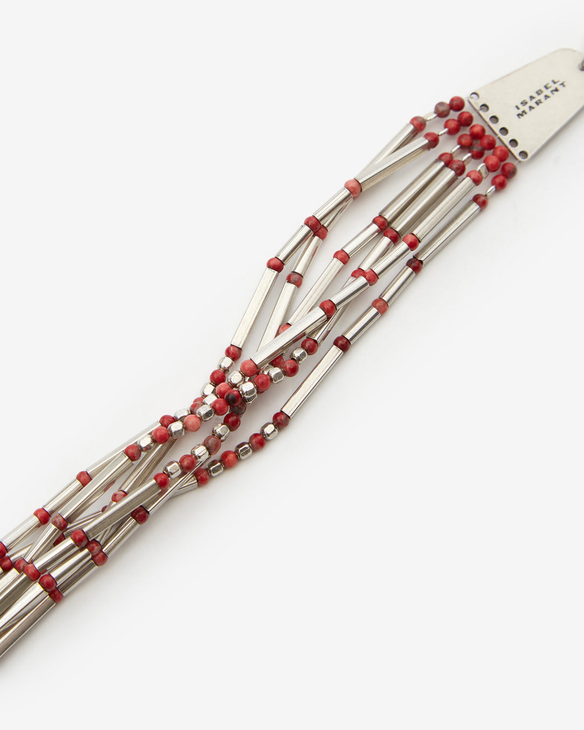 Bracciale olathe Woman Red-silver 1