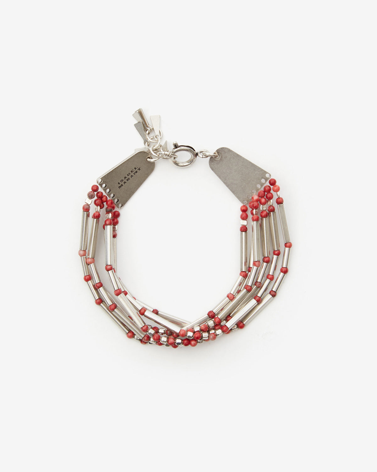 Bracciale olathe Woman Red-silver 1