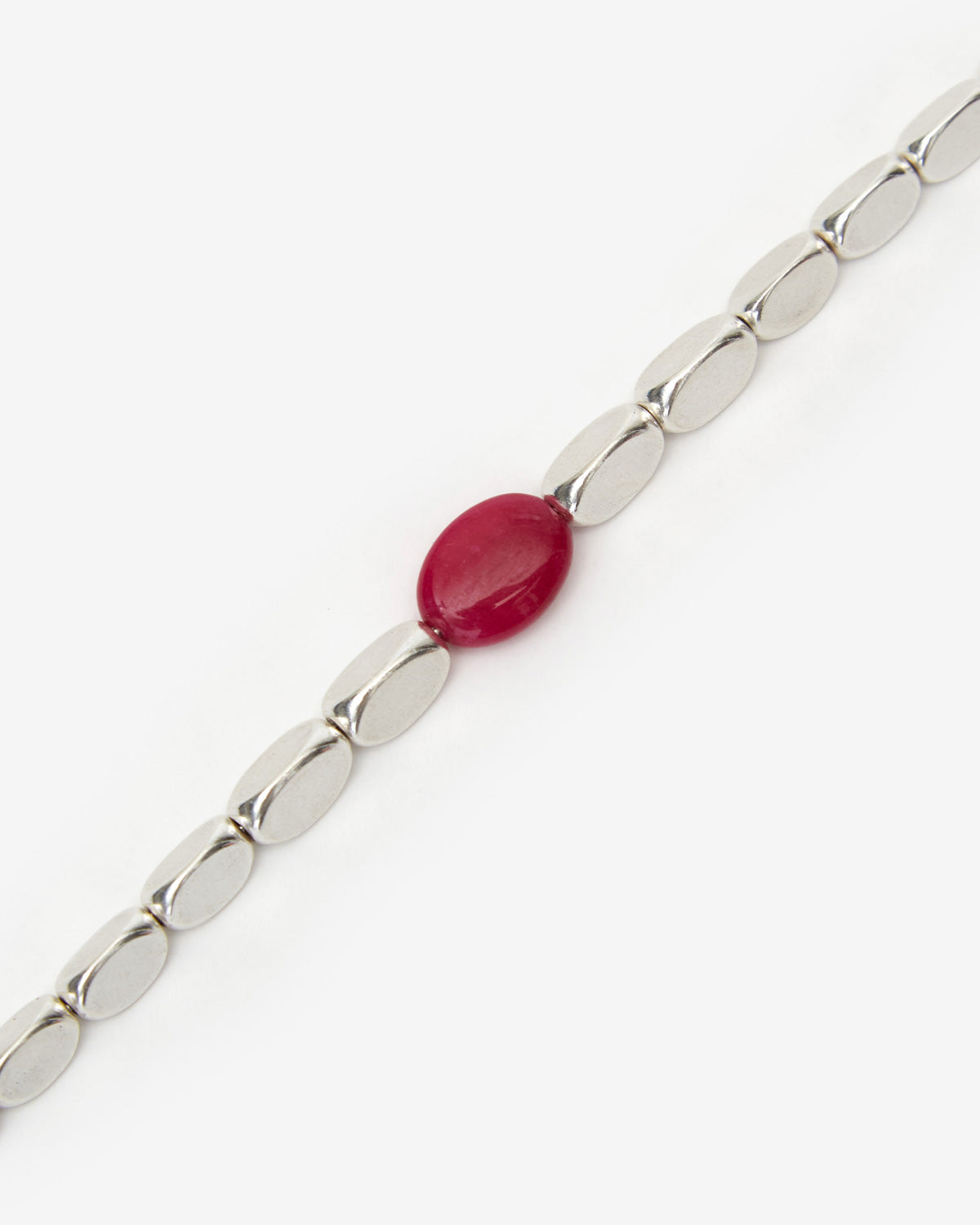 Leotie bracelet Woman Fuchsia and silver 1