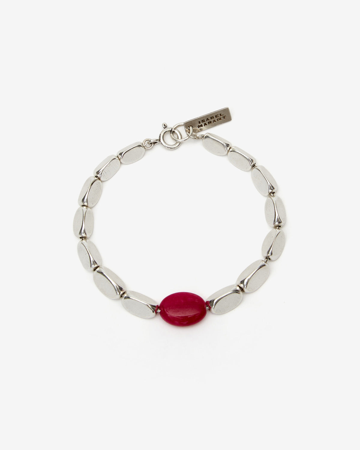 Pulsera leotie Woman Fuchsia and silver 3