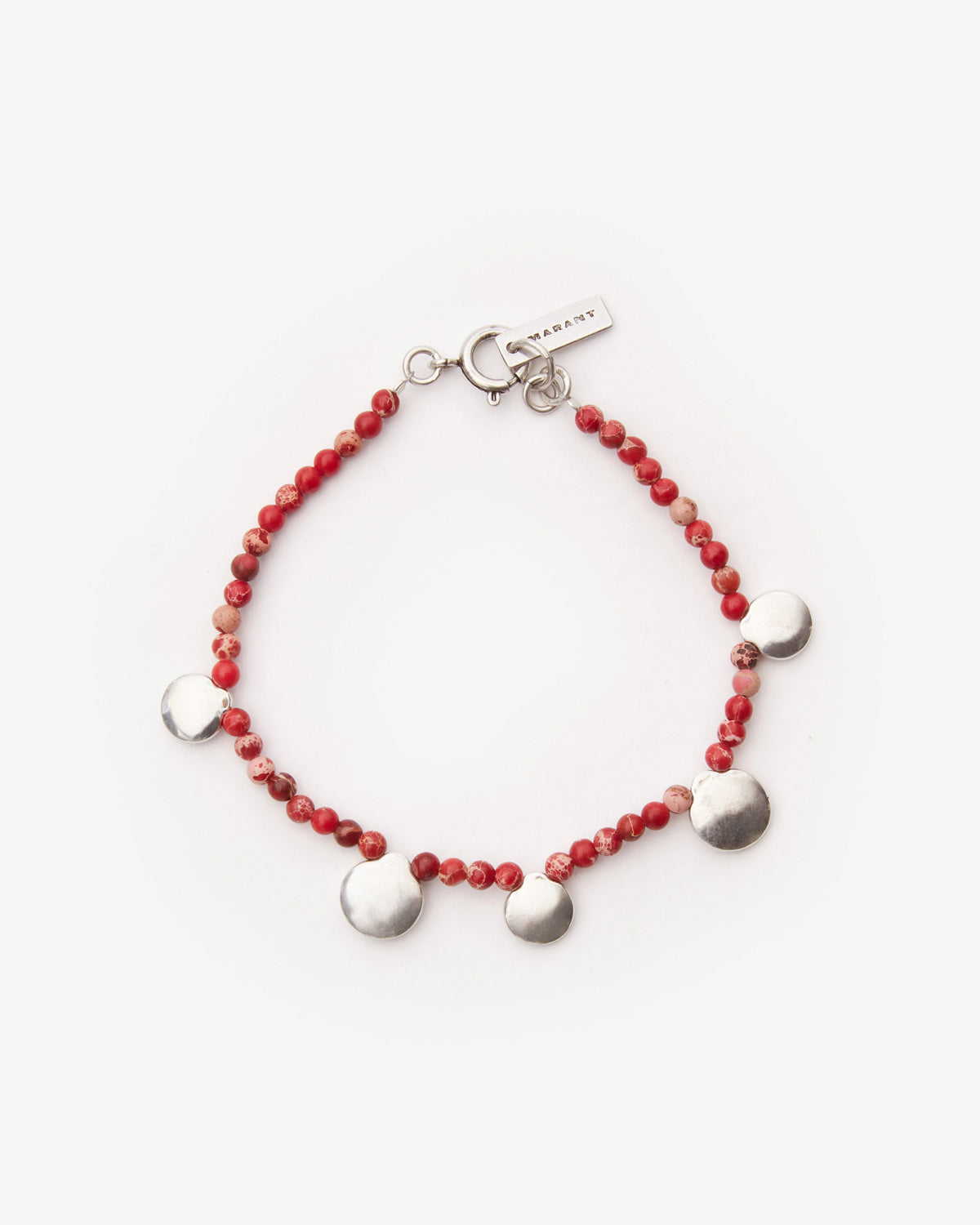 Pulsera adri Man Rio red-silver 1