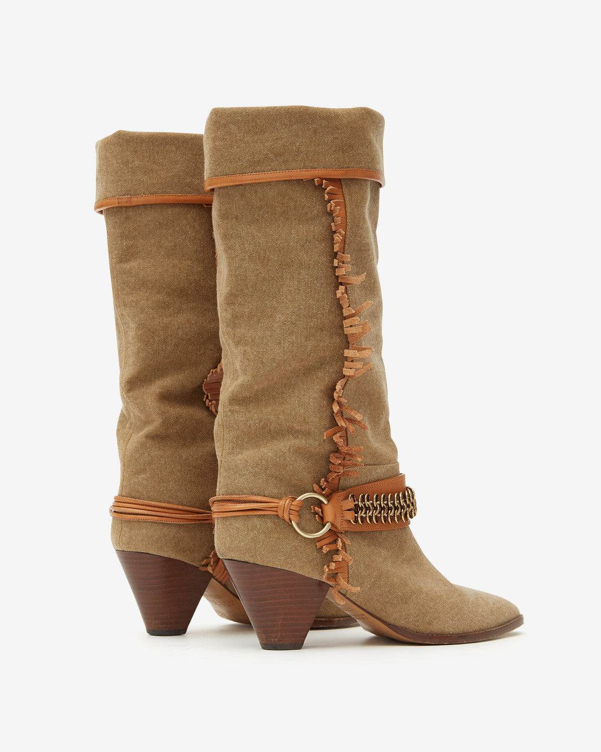 Botas levon Woman Caqui 2