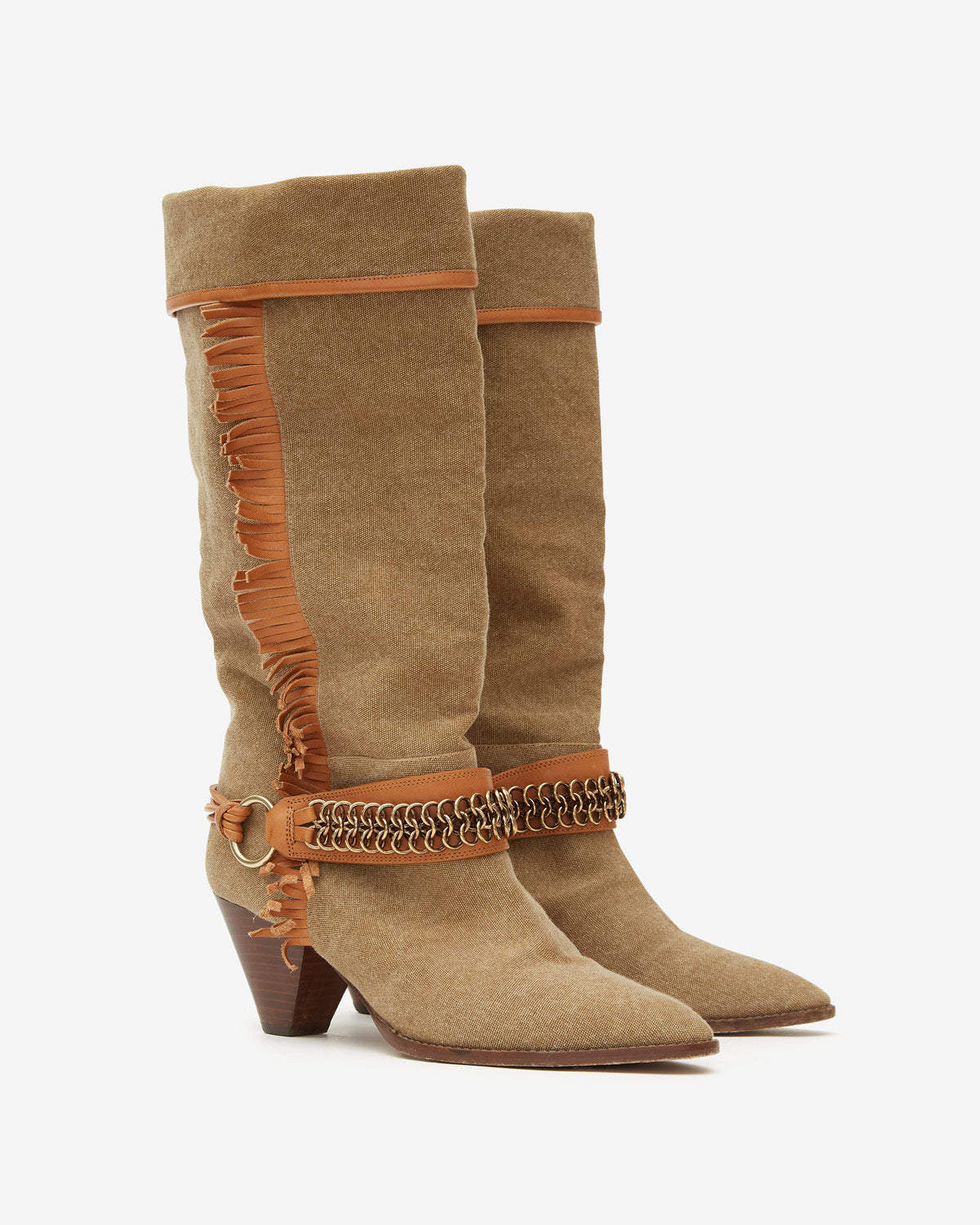 Botas levon Woman Caqui 4