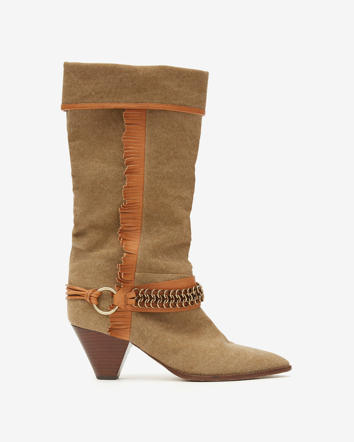 Botas levon Woman Caqui 2