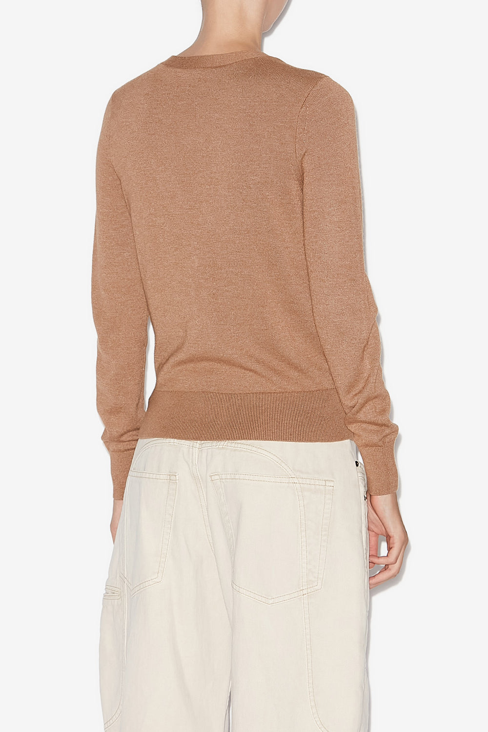 Strickjacke carline in twist - Camel - Woman - 5