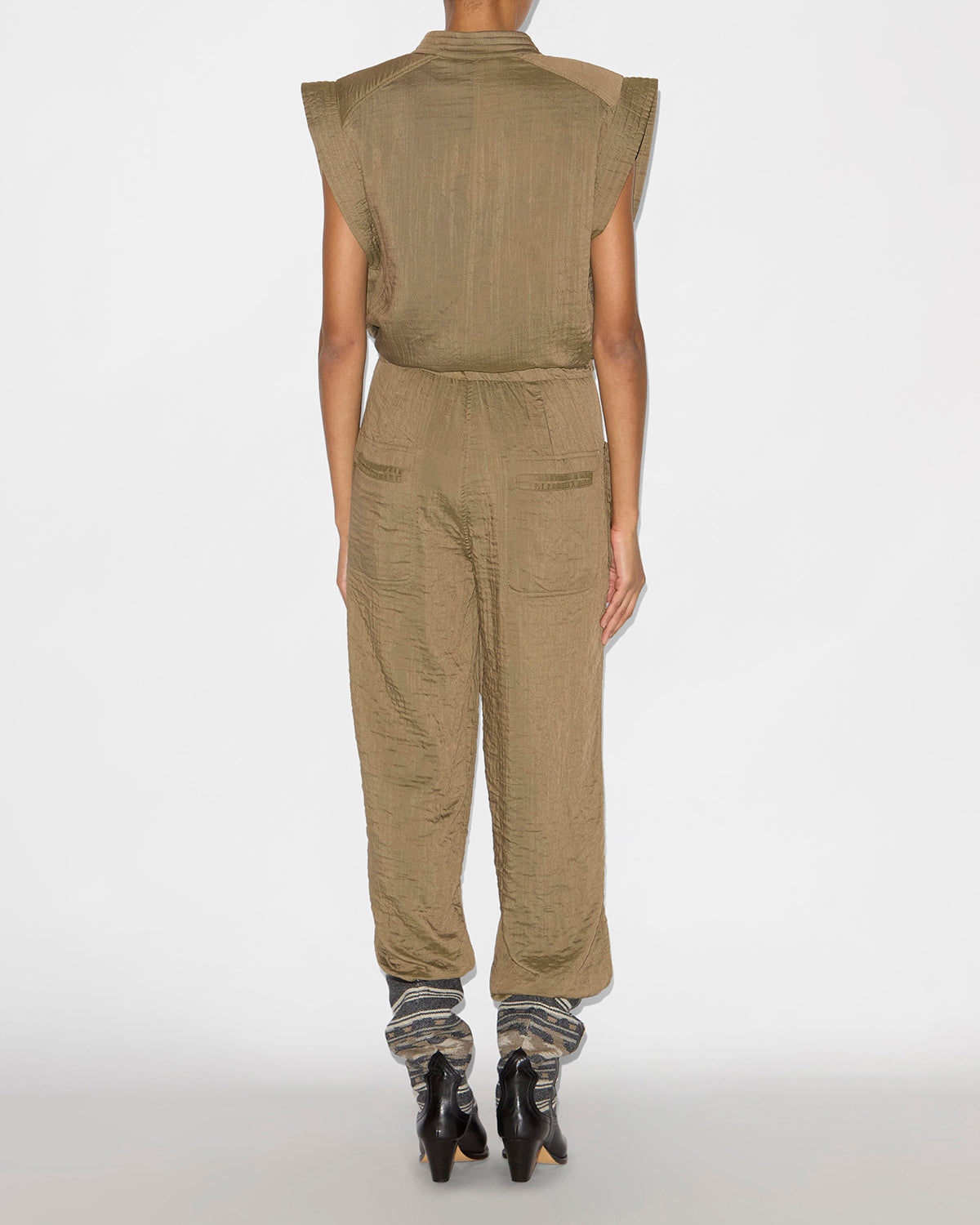 Jumpsuit suzie Woman Khaki 4