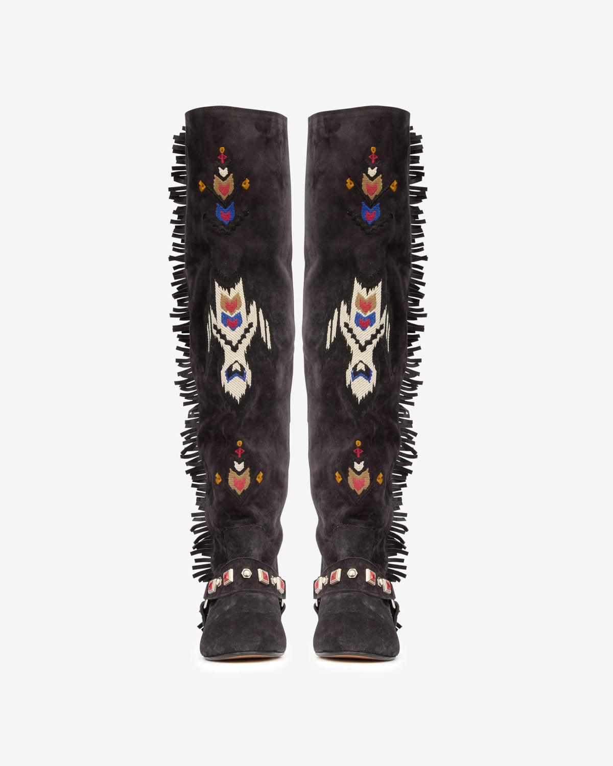 Slava thigh boots Woman Black 1