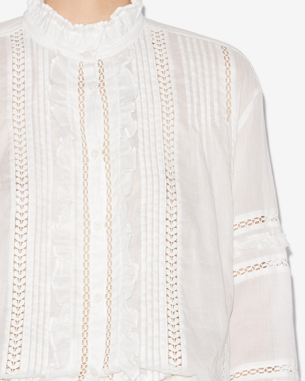 Chemise valda Woman Blanc 4