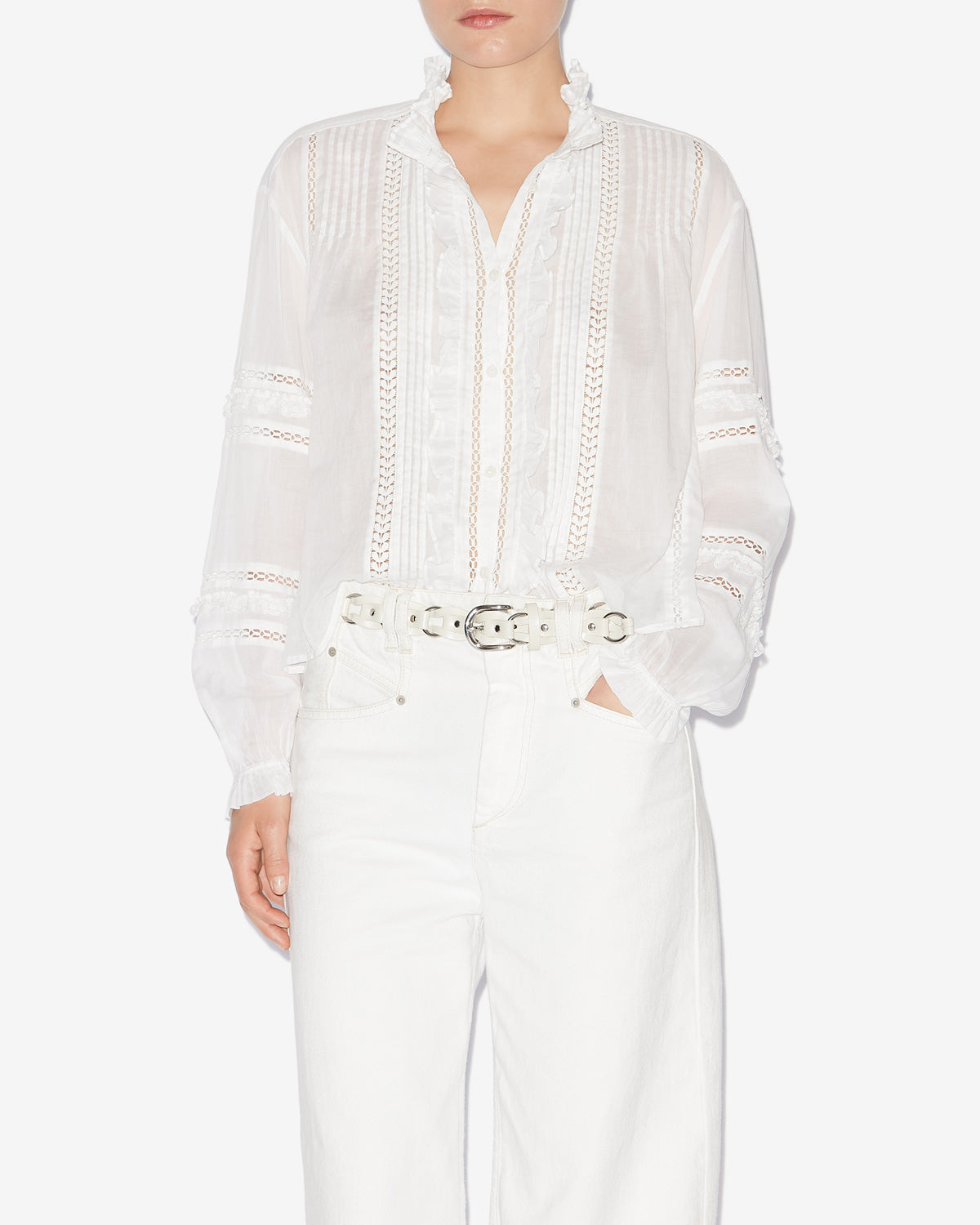 Chemise valda Woman Blanc 4