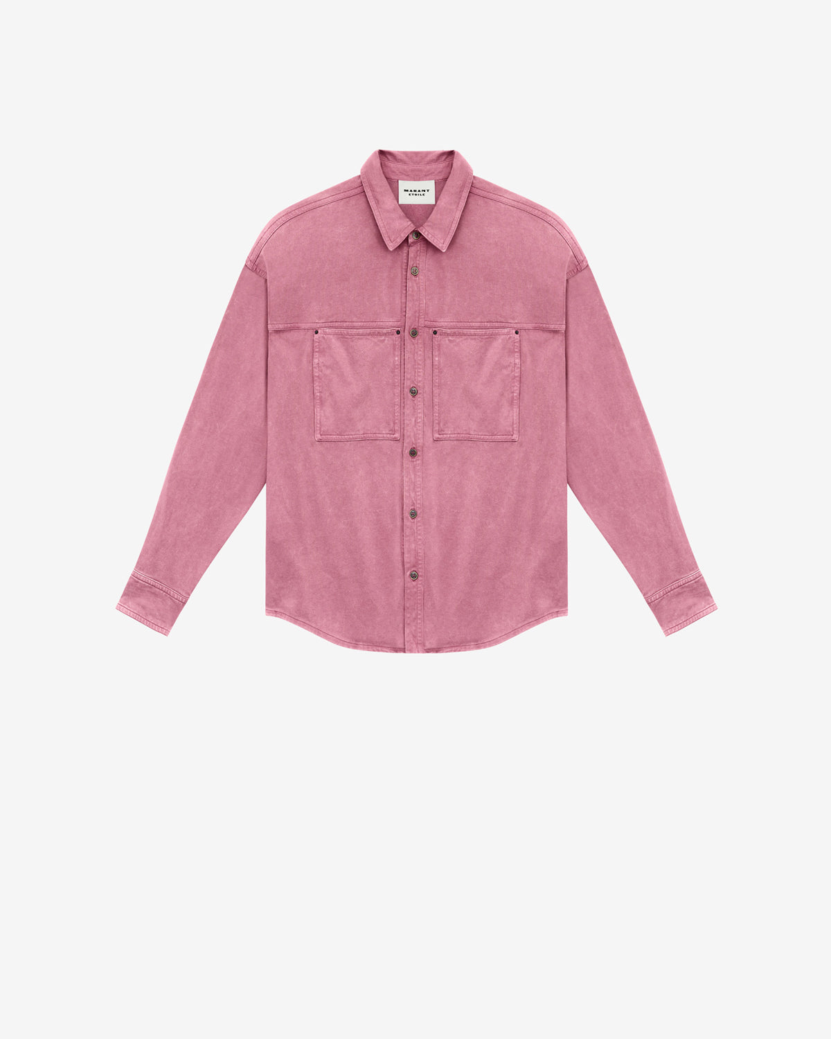 Camicia raquel in jersey délavé - Rosa - Woman - 5