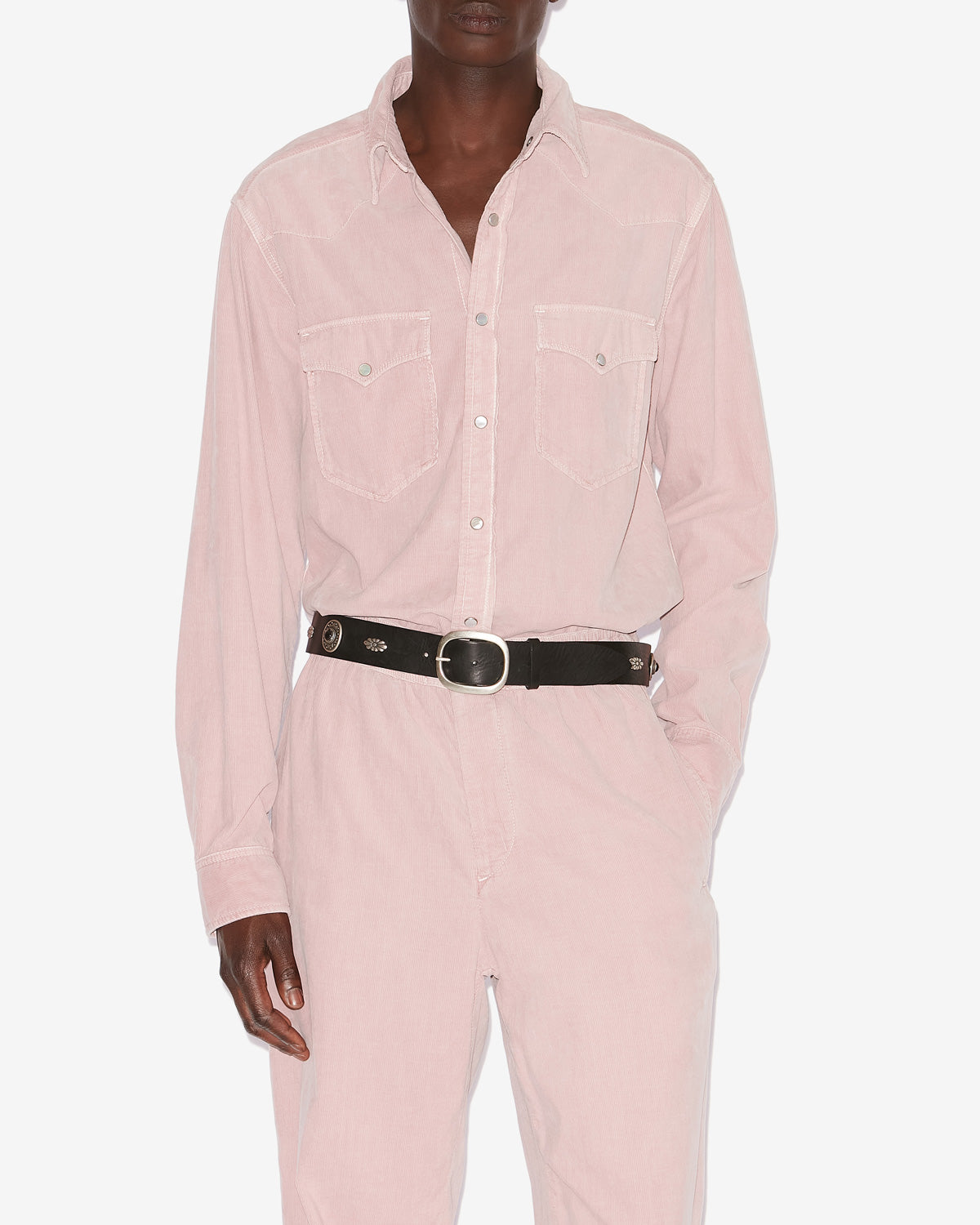 Camisa vasco Man Soft pink 5