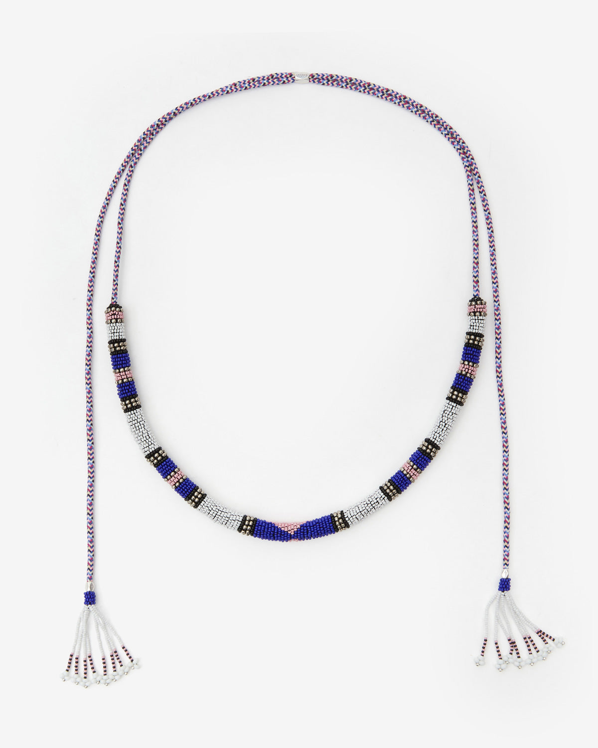 Collier nuna Woman Blanc et argenté 2