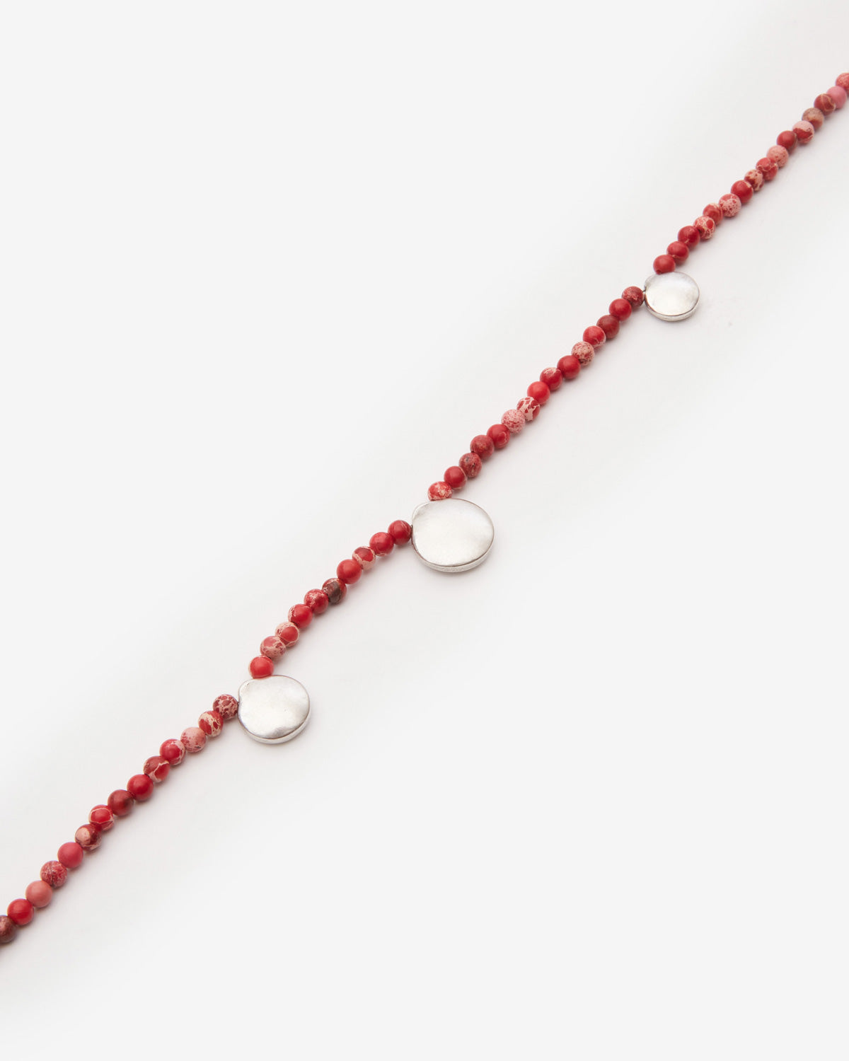 Collana adri Man Rio red-silver 2