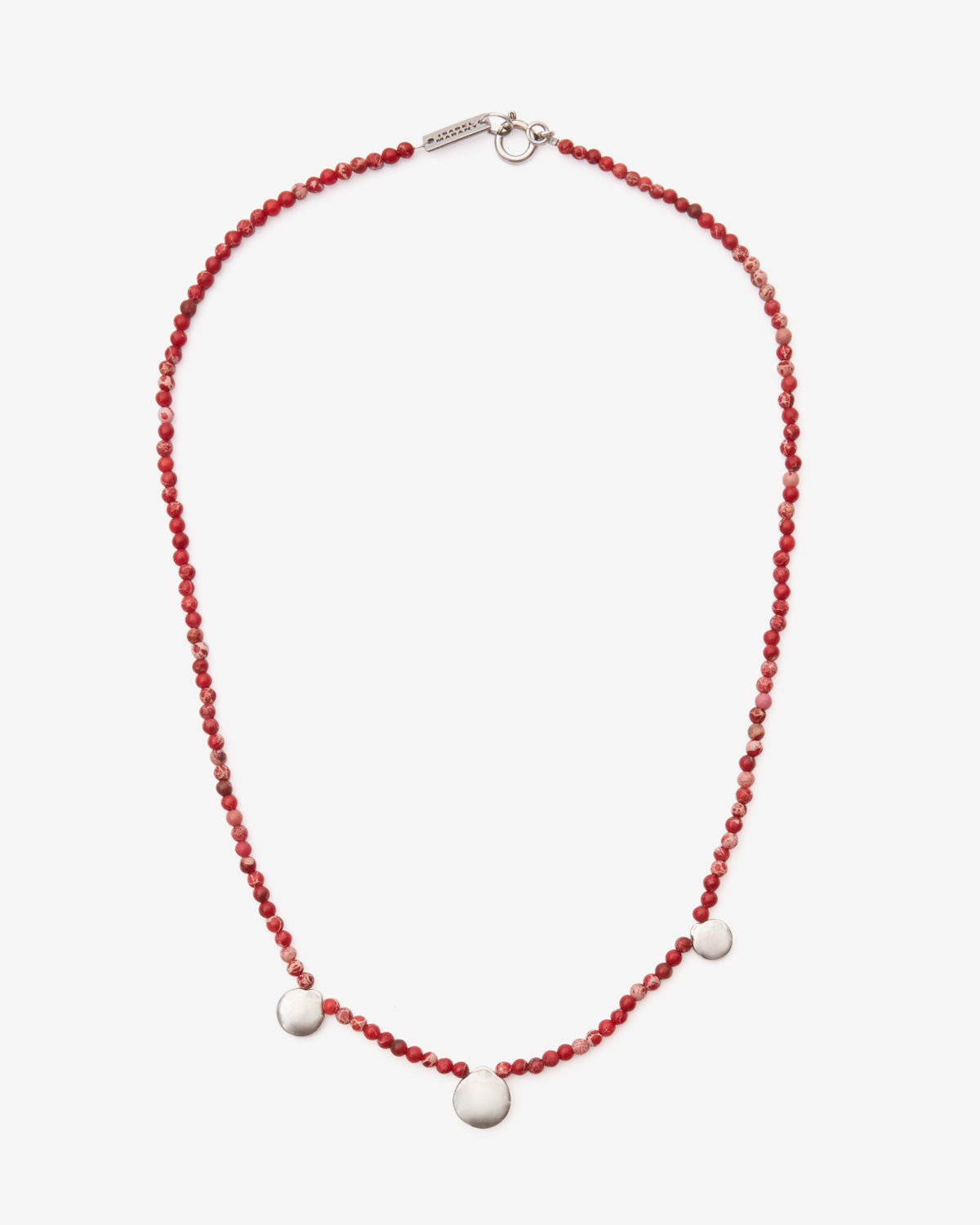 Collana adri Man Rio red-silver 1