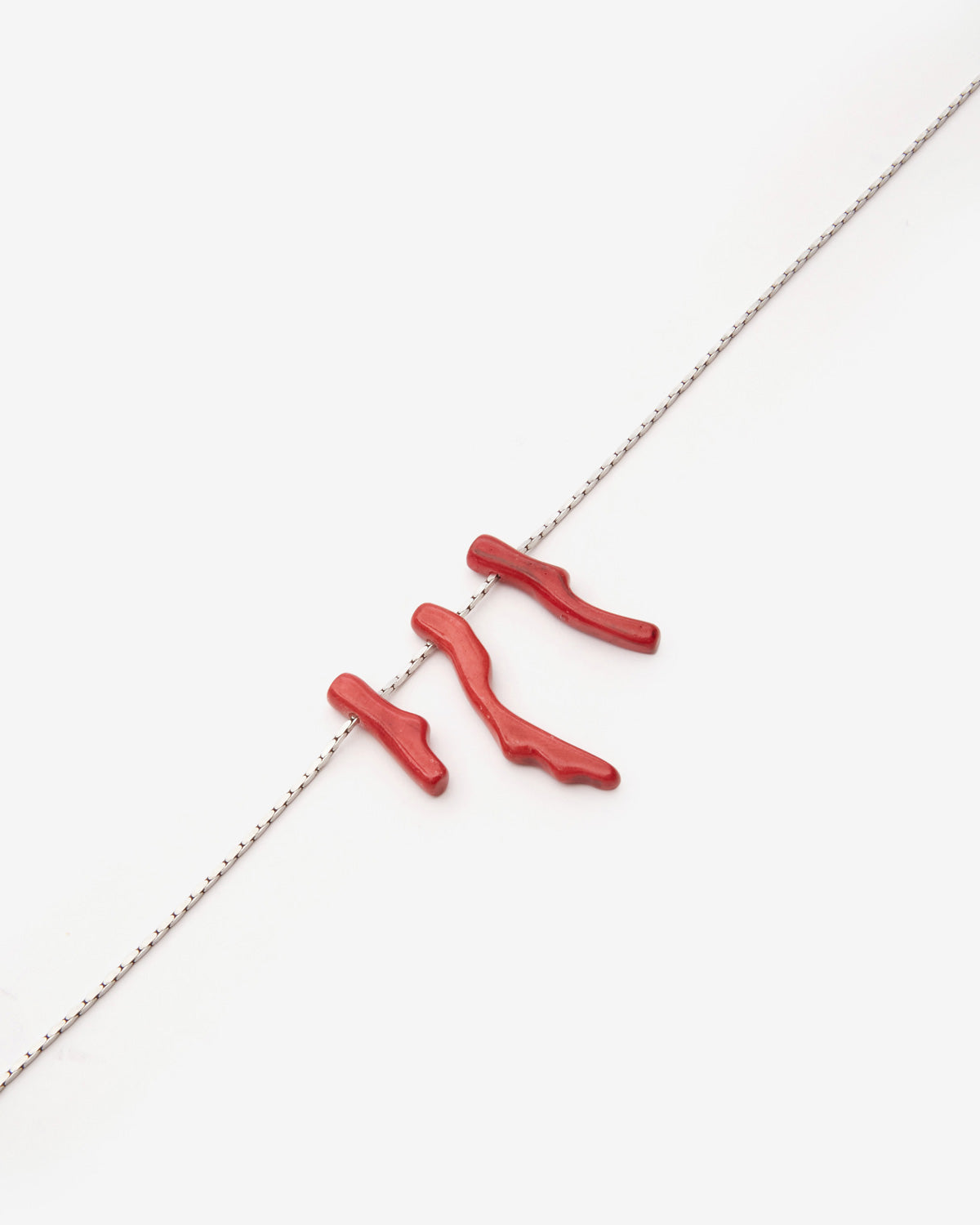 Collana jolan Man Red-silver 2