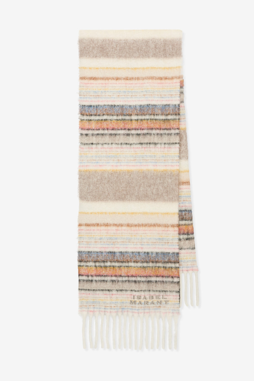 Écharpe firny en alpaga rayée - Multicolor - Woman - 1