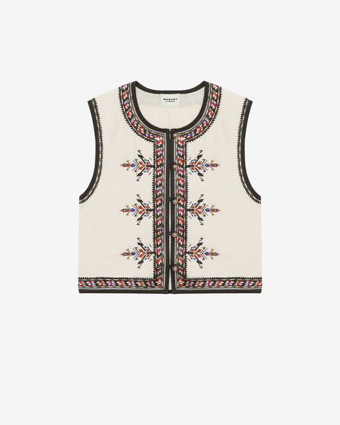 送料関税込み★ISABEL MARANT★Edwina リバーシブルベスト 25PGI0043FA-C1J09E-23EC-