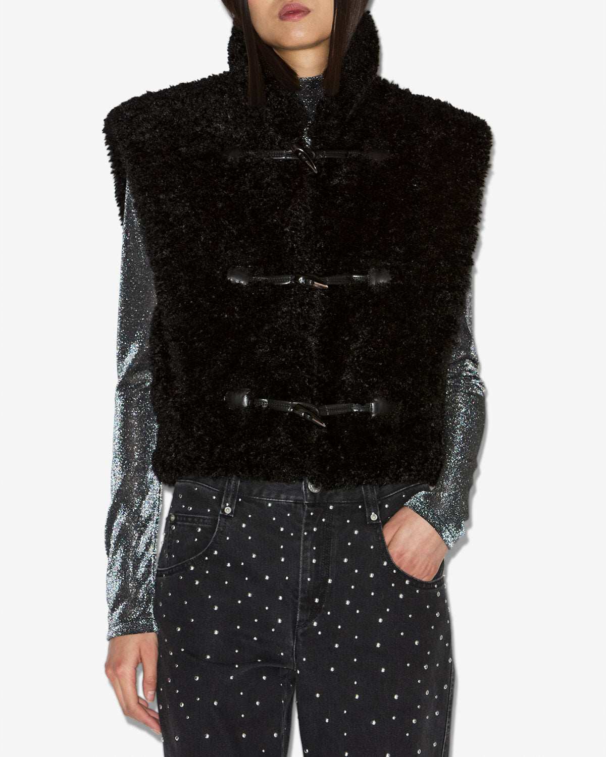 Chaleco alisa Woman Negro 4