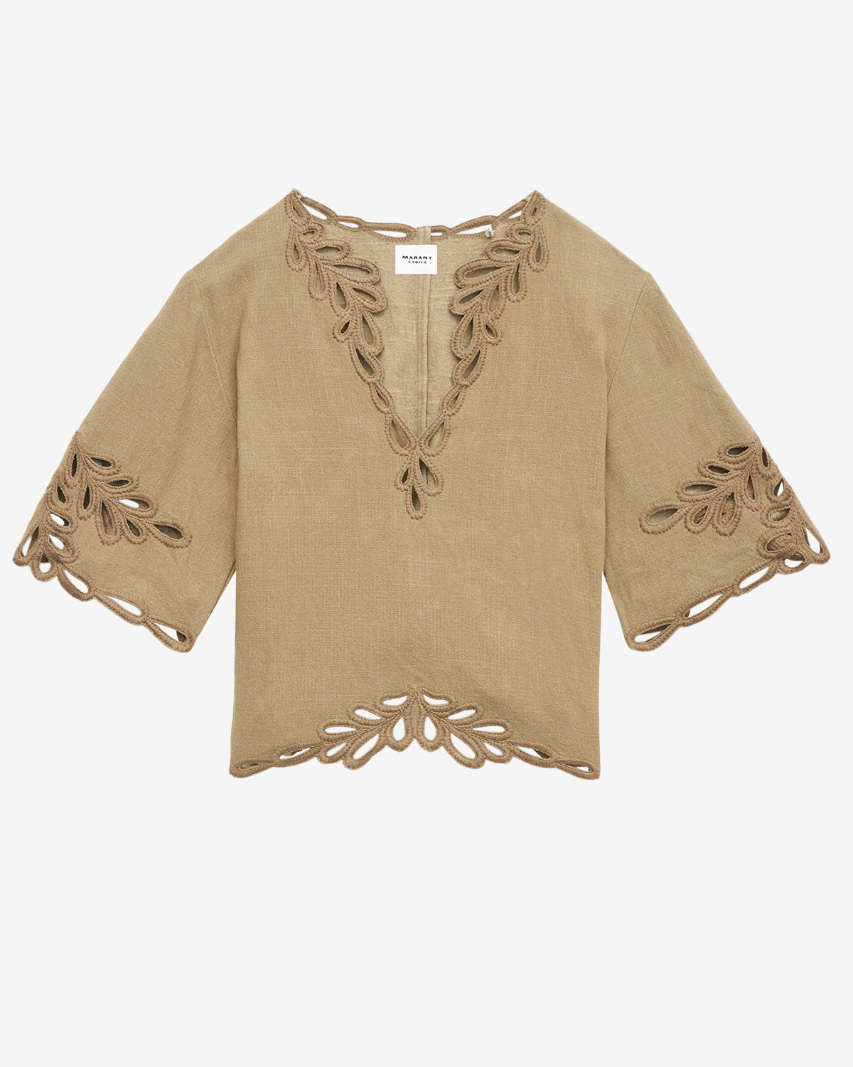 Shana top Woman Light khaki 1