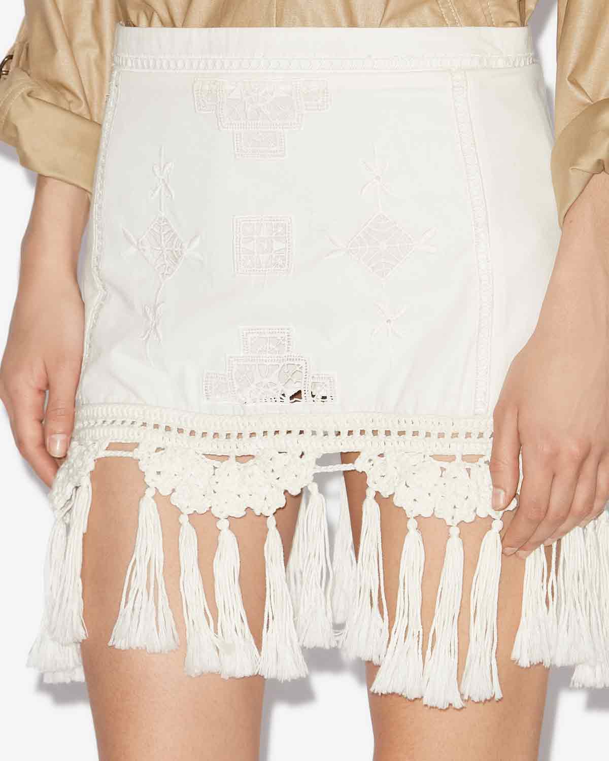 Sandra skirt Woman White 4