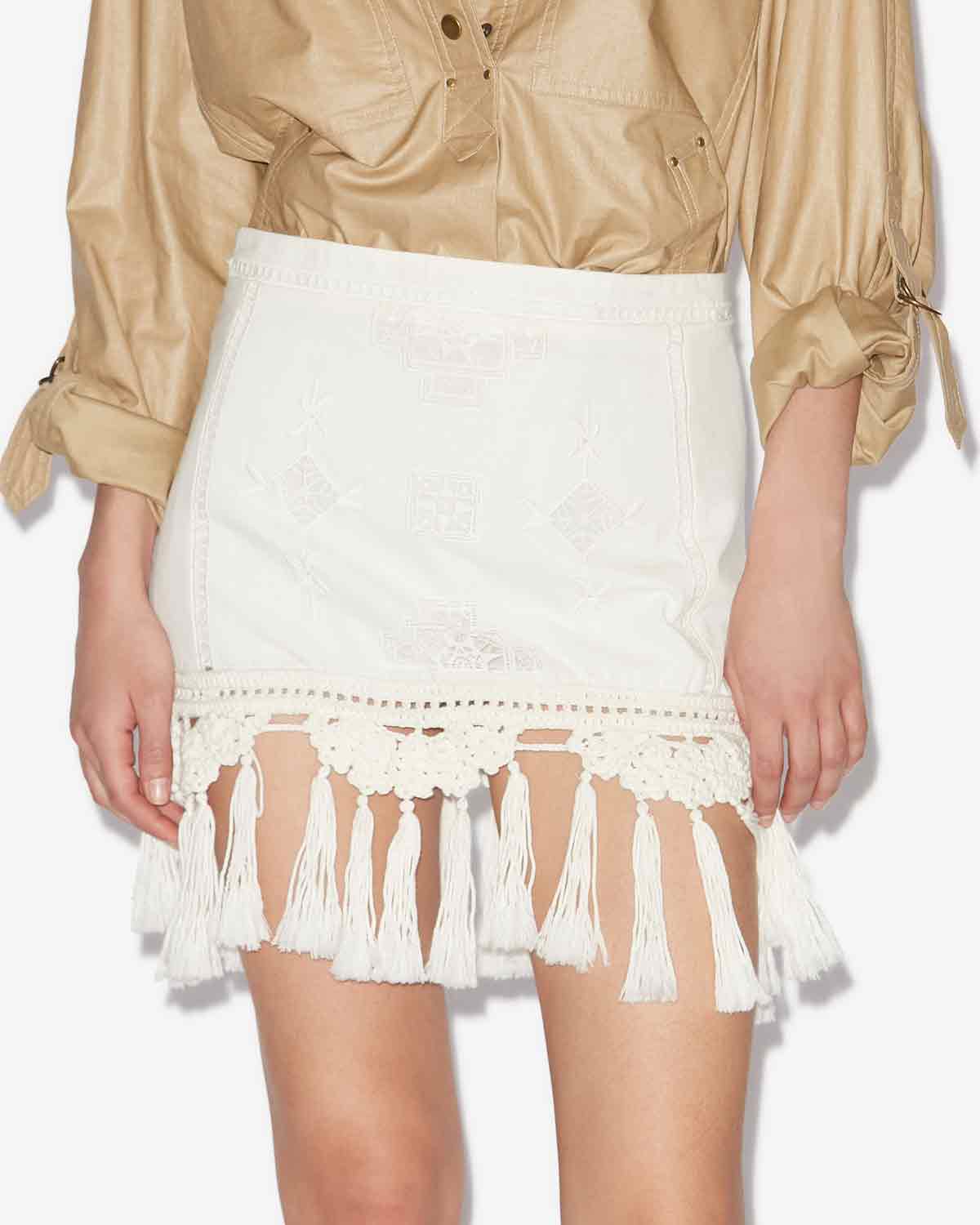 Sandra skirt Woman White 4