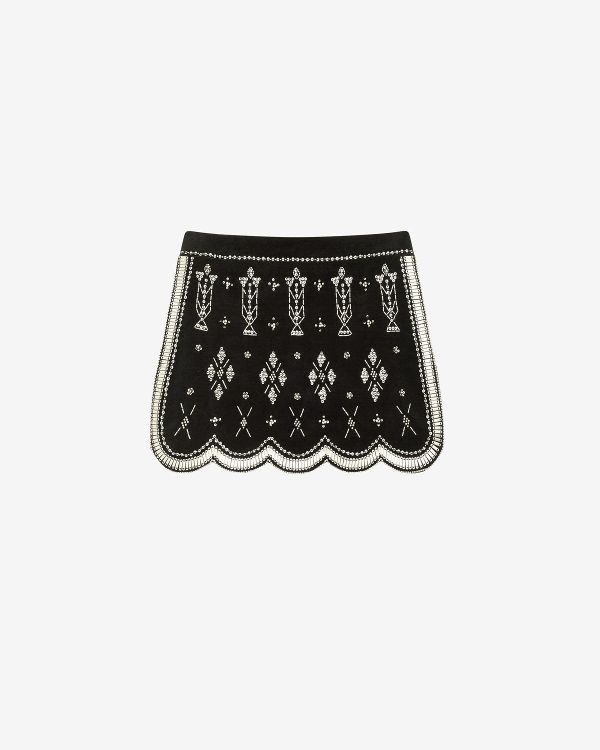 Handore skirt Woman Black and silver 1