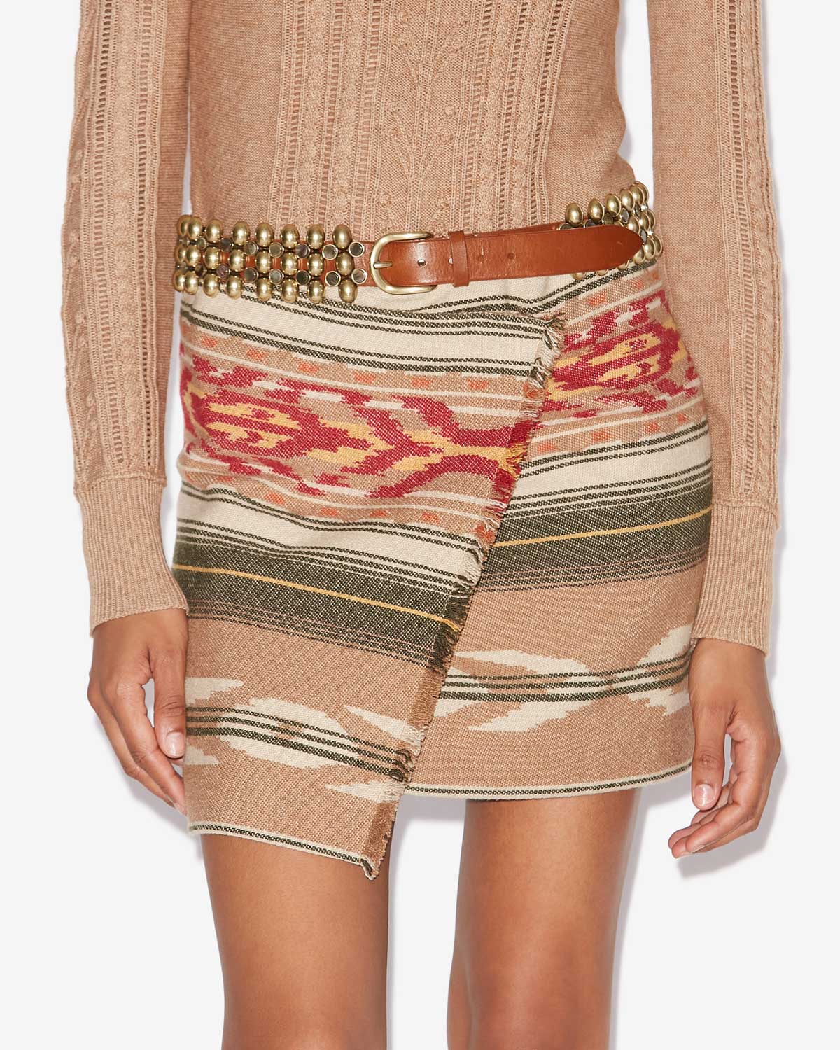 Adelaide skirt Woman Camel 5