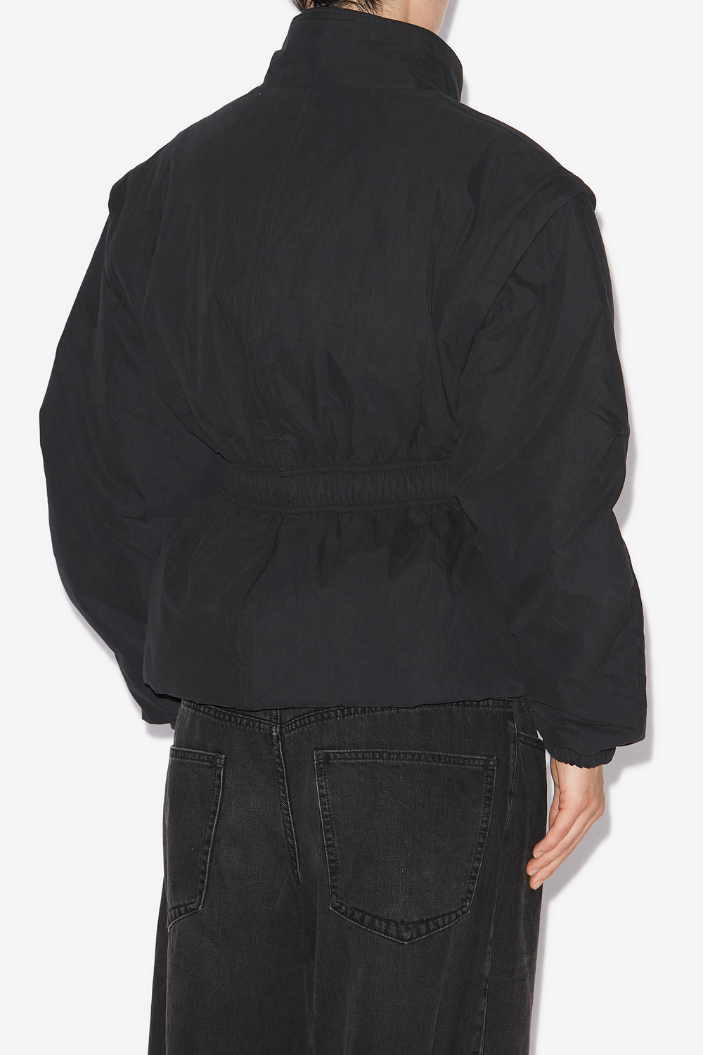 Dastyni quilted cotton coat - Black - Woman - 5