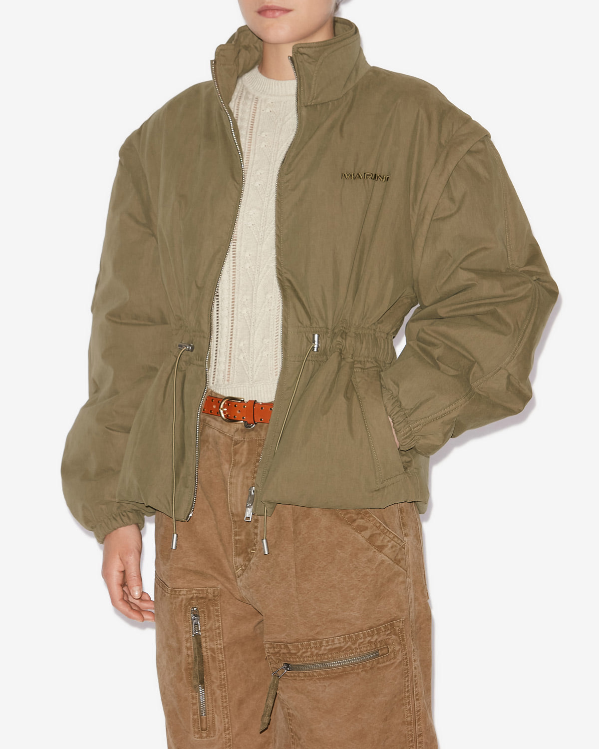 Mantel dastyni Woman Khaki 4