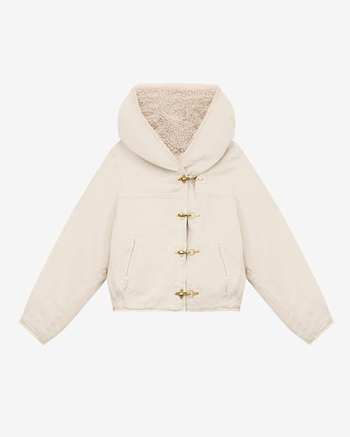 Manteau biane Woman Écru 1