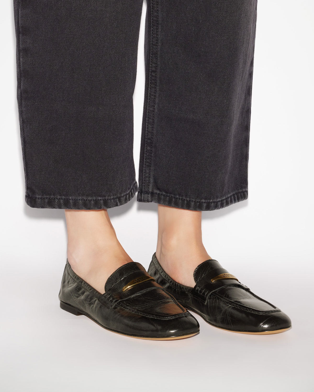 Iseri カーフレザー製 モカシン - 黒 - Woman - 5
