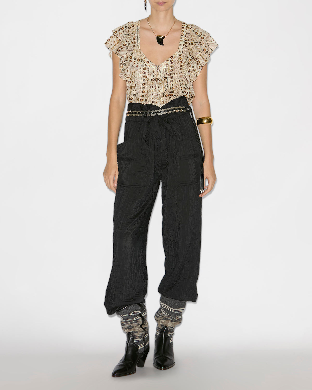 Serida adventurer style pants - Black - Woman - 1