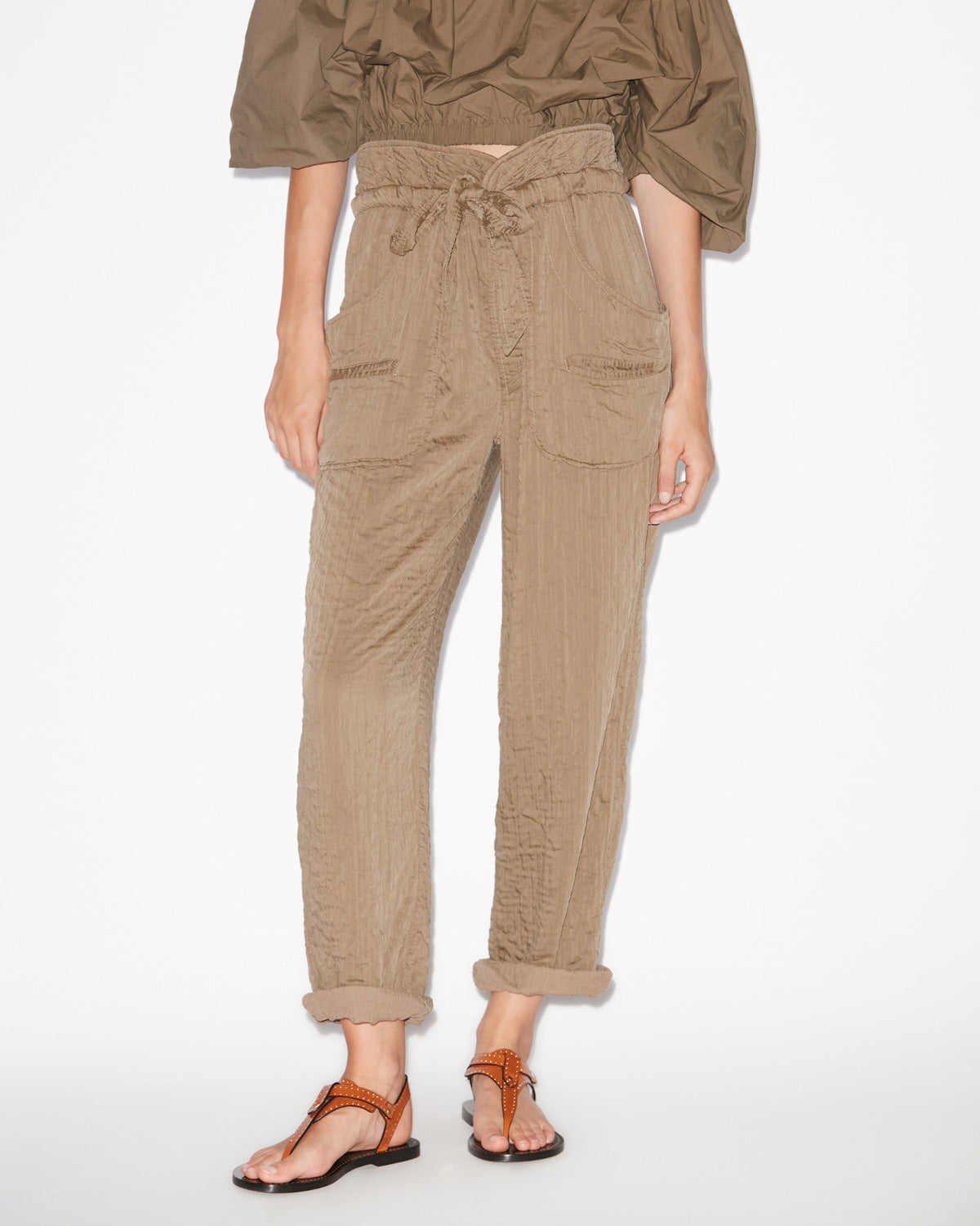 Serida pants Woman Khaki 4