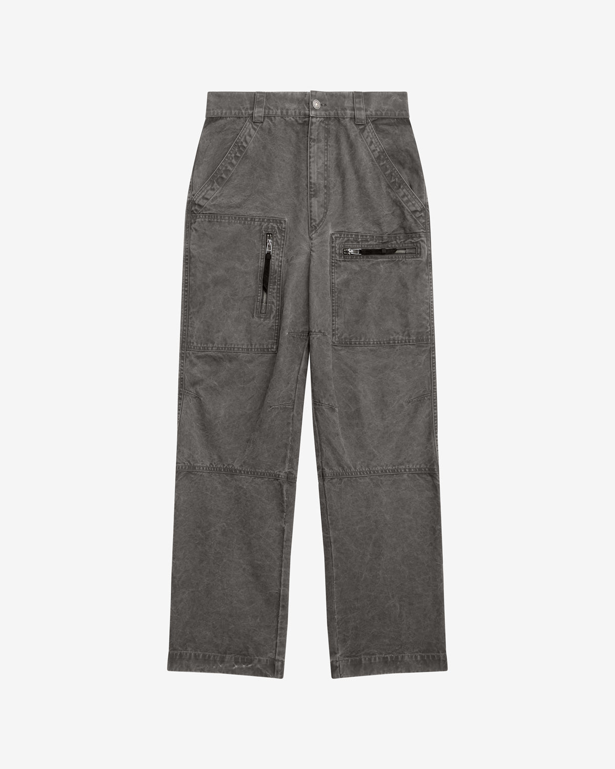 Pantalon kleber Man Noir délavé 4