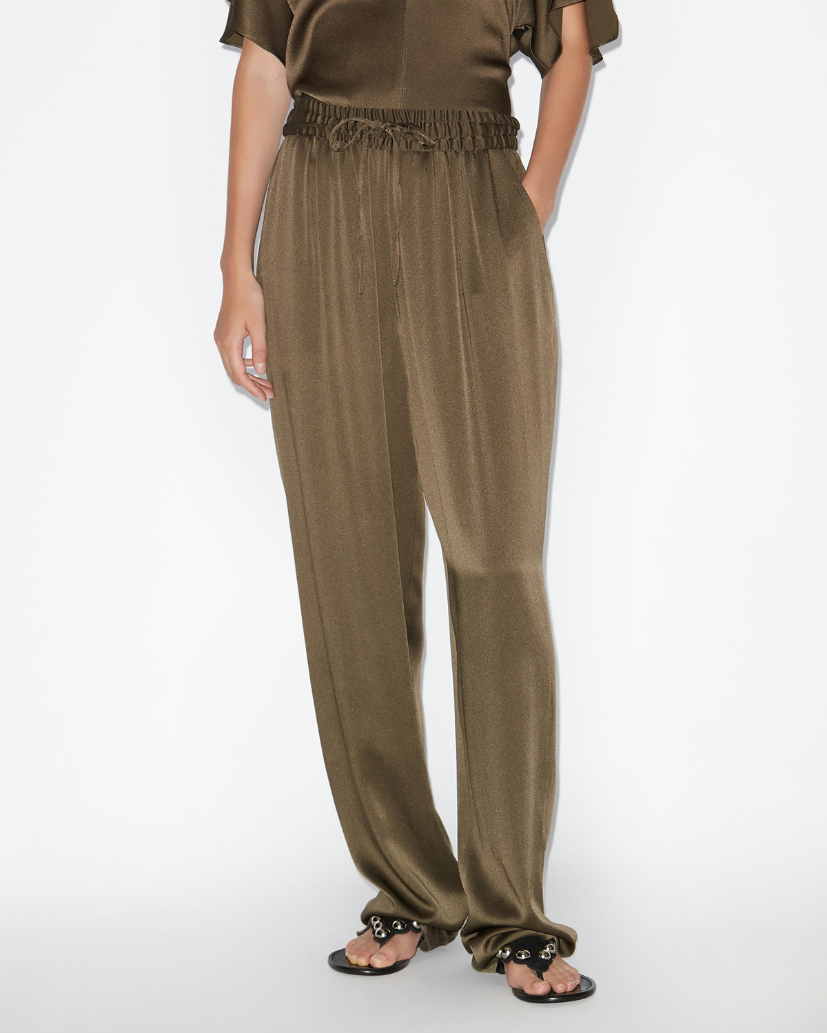 Pantaloni kendry Woman Bronzo 5