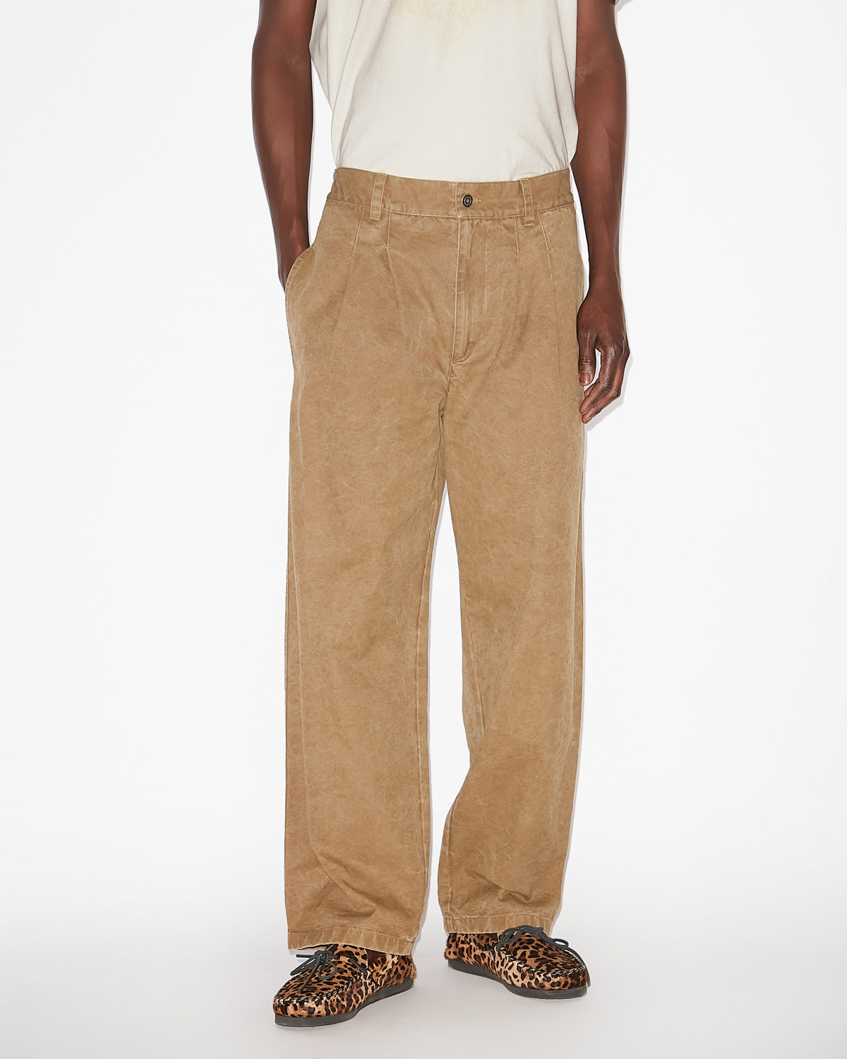 Kostin pants Man Light bronze 4