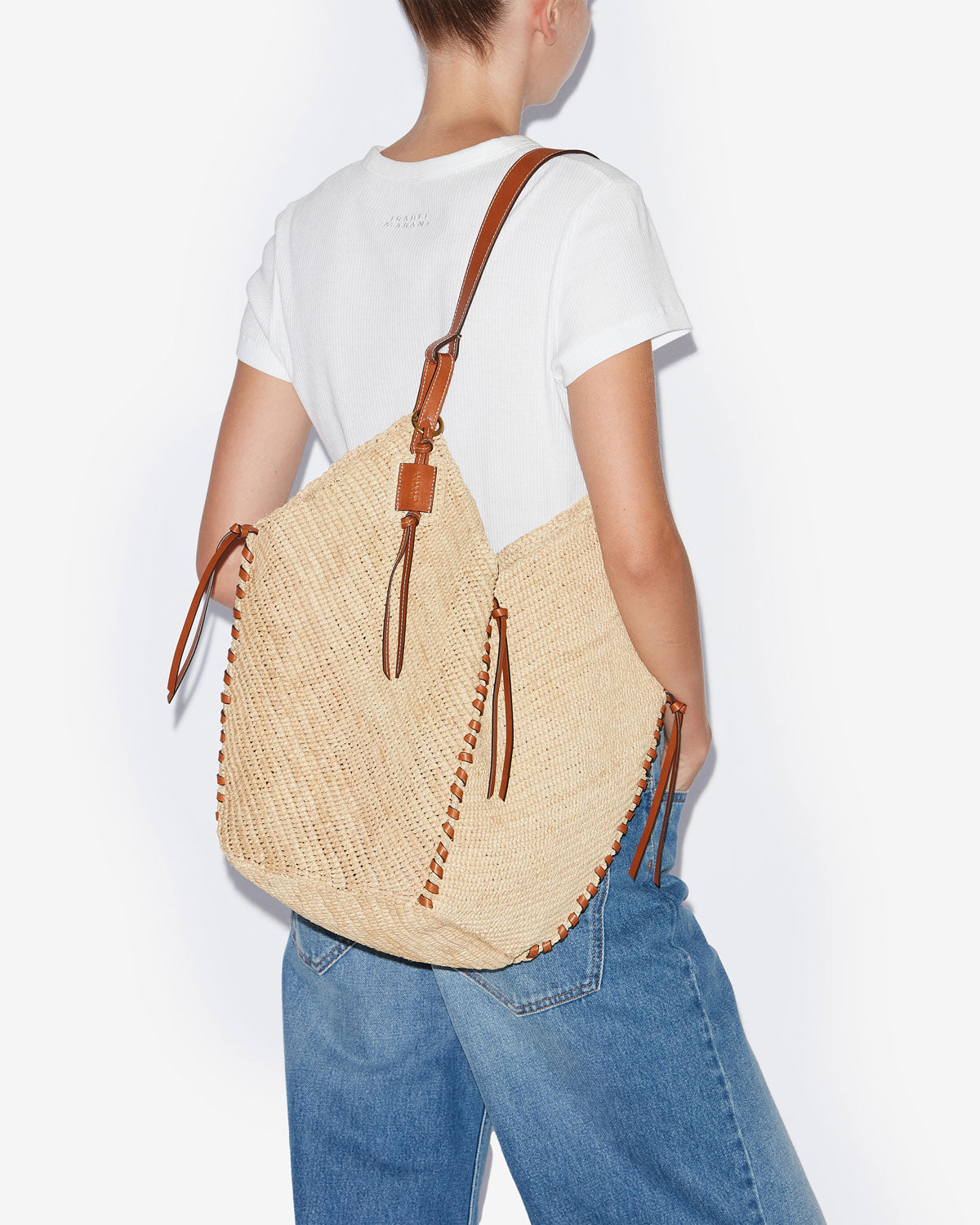 Sac tampa  Woman Naturel et cognac 3