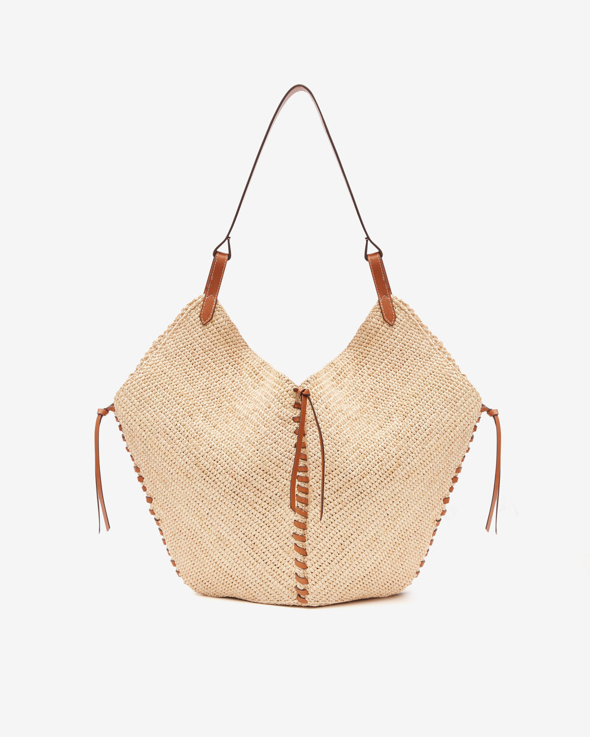 Bolso tampa Woman Natural and cognac 3