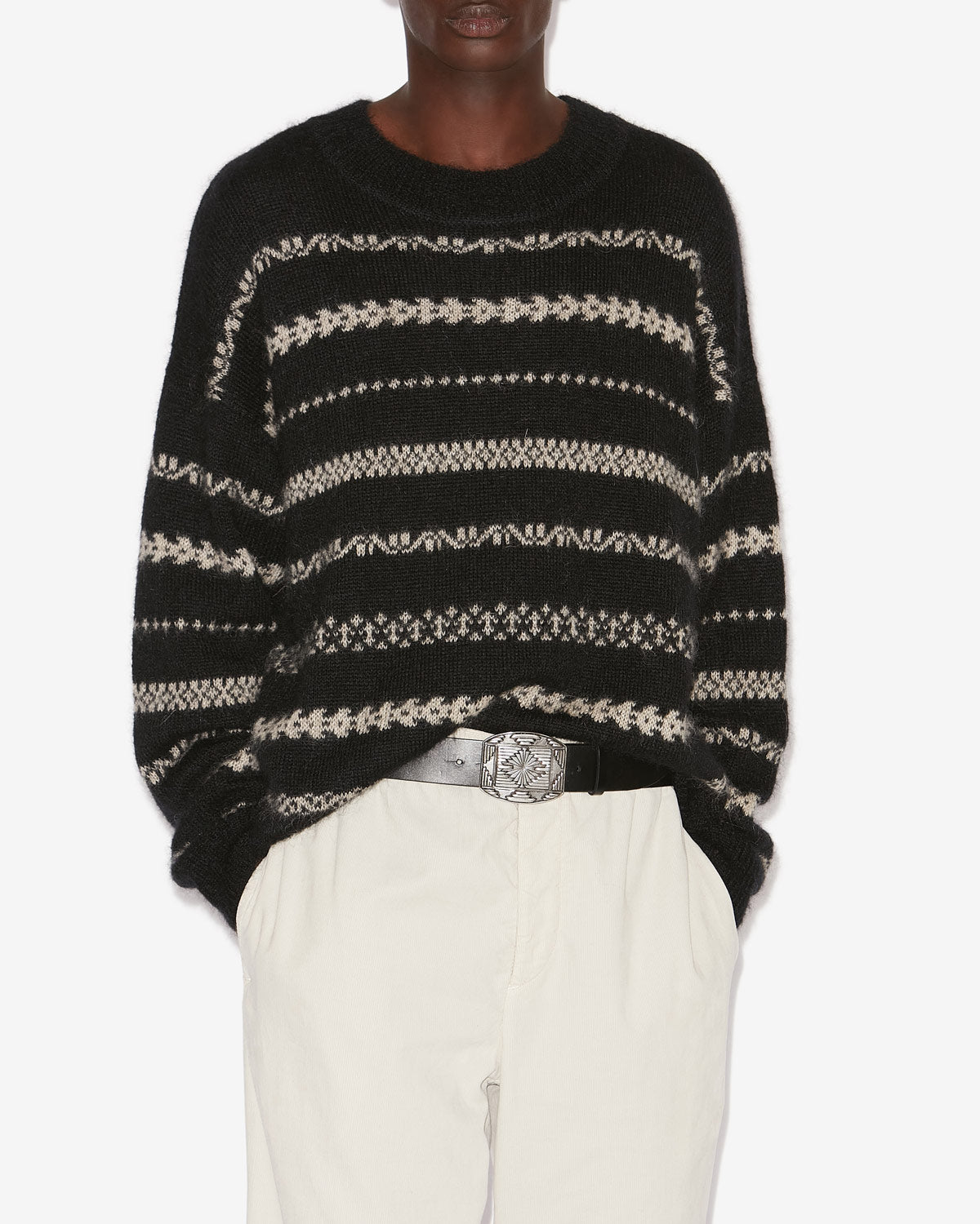 Pullover amory Man Black-beige 4