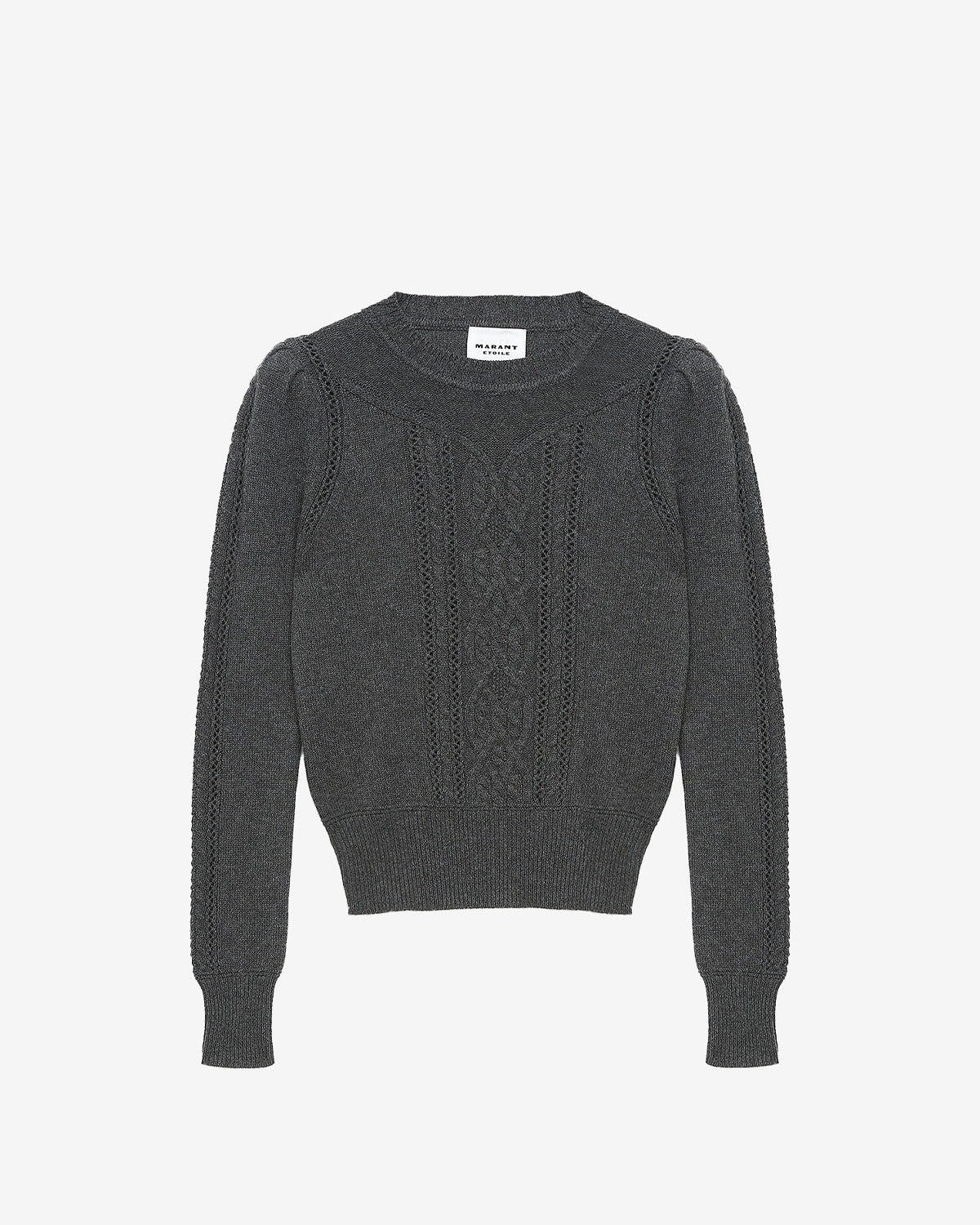 Pull kelia en maille torsadée - Anthracite - Woman - 5