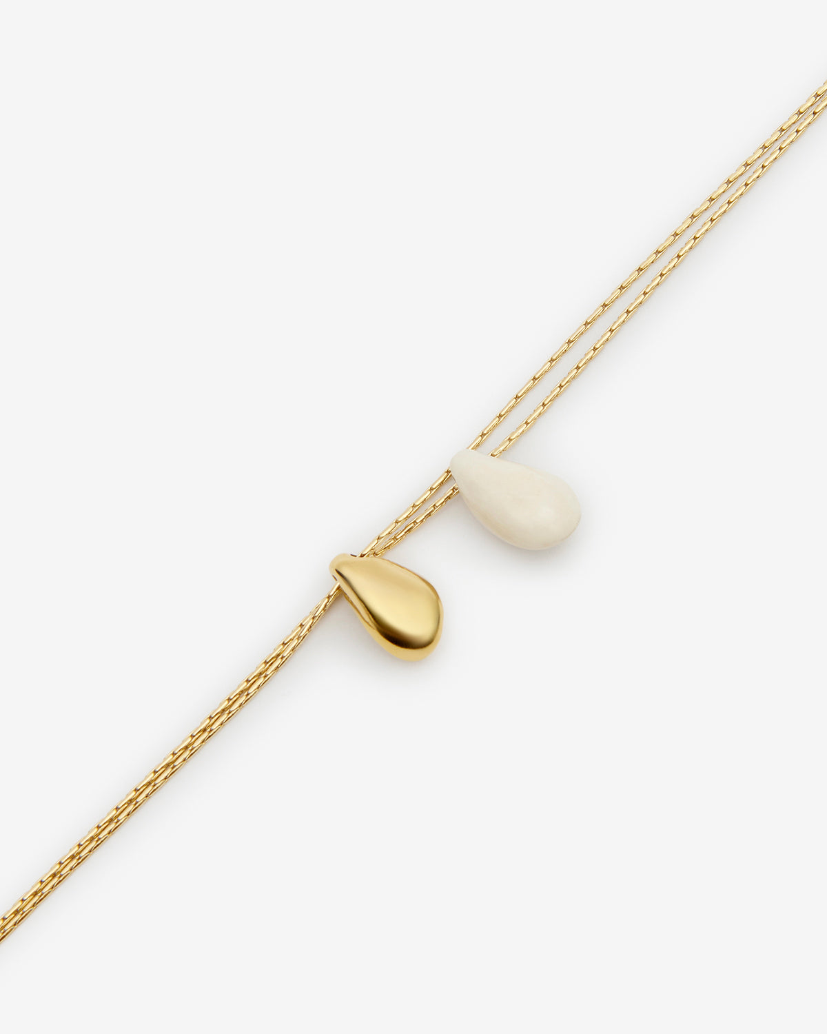 Collier ras du cou chaîne imala - Écru - Woman - 3