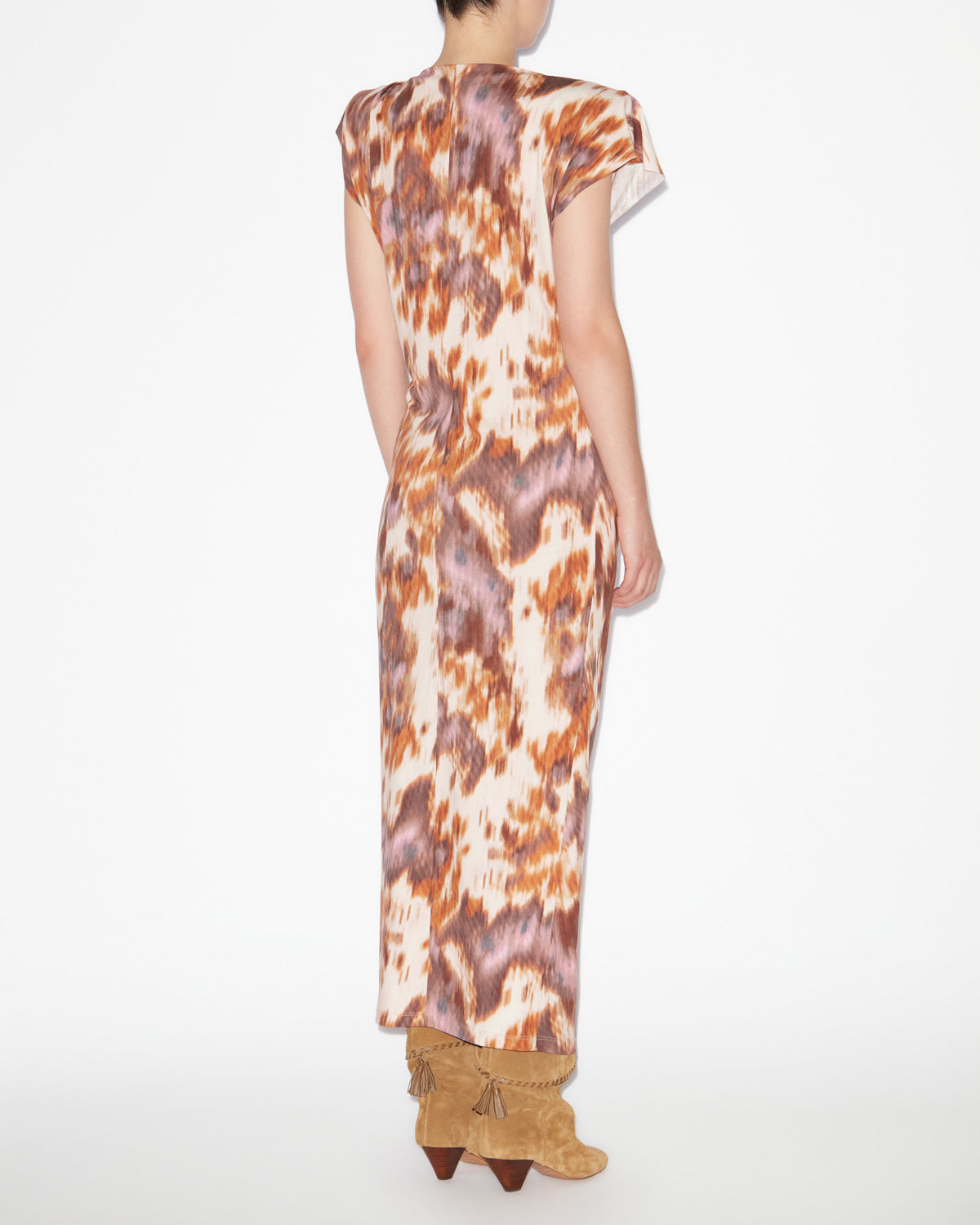 Nadela dress Woman Ecru-ochre 3