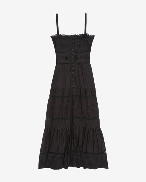 ワンピース ISABEL MARANT Woman Dress Black RO0180FAA3K14I 01BK ドレス＆スカート レディース｜ISABEL MARANT（イザベル マラン