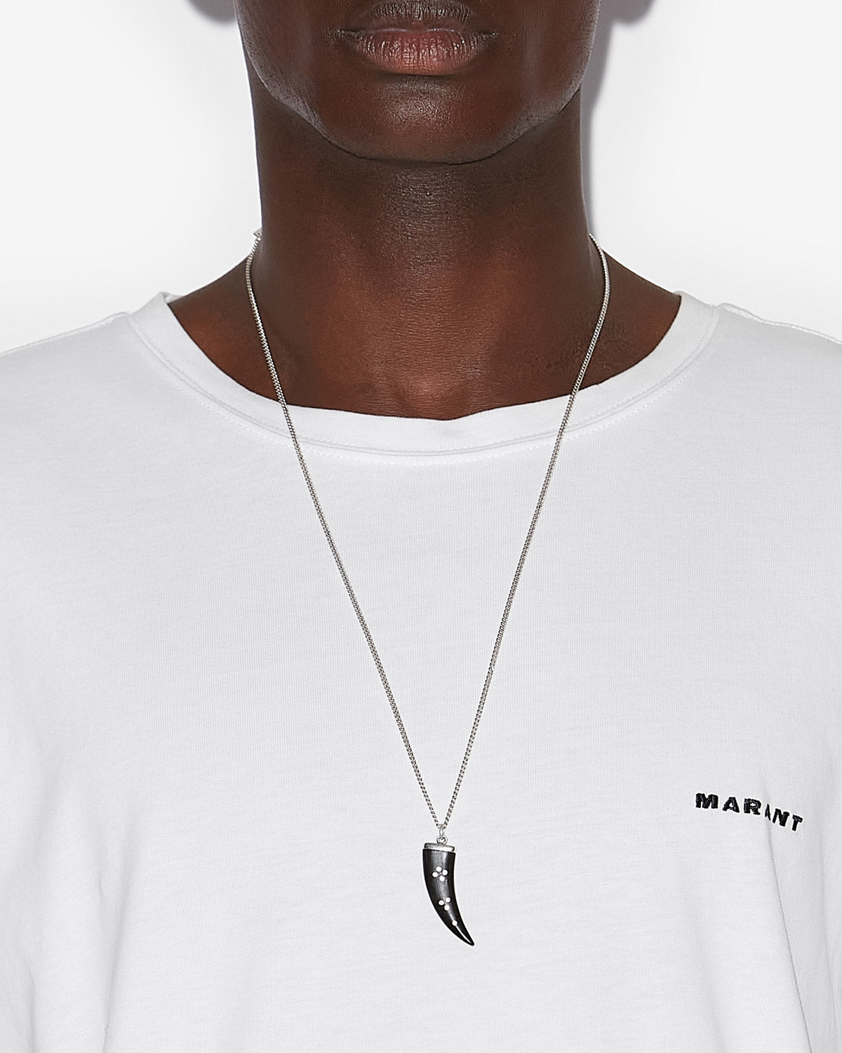 Collana maji Man Black and silver 1