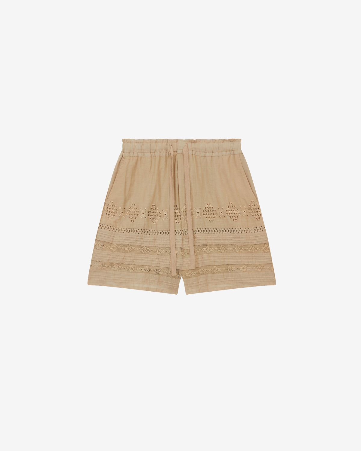 Damina shorts Woman Light khaki 4